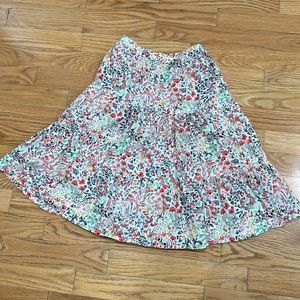 Bonpoint girls floral skirt!